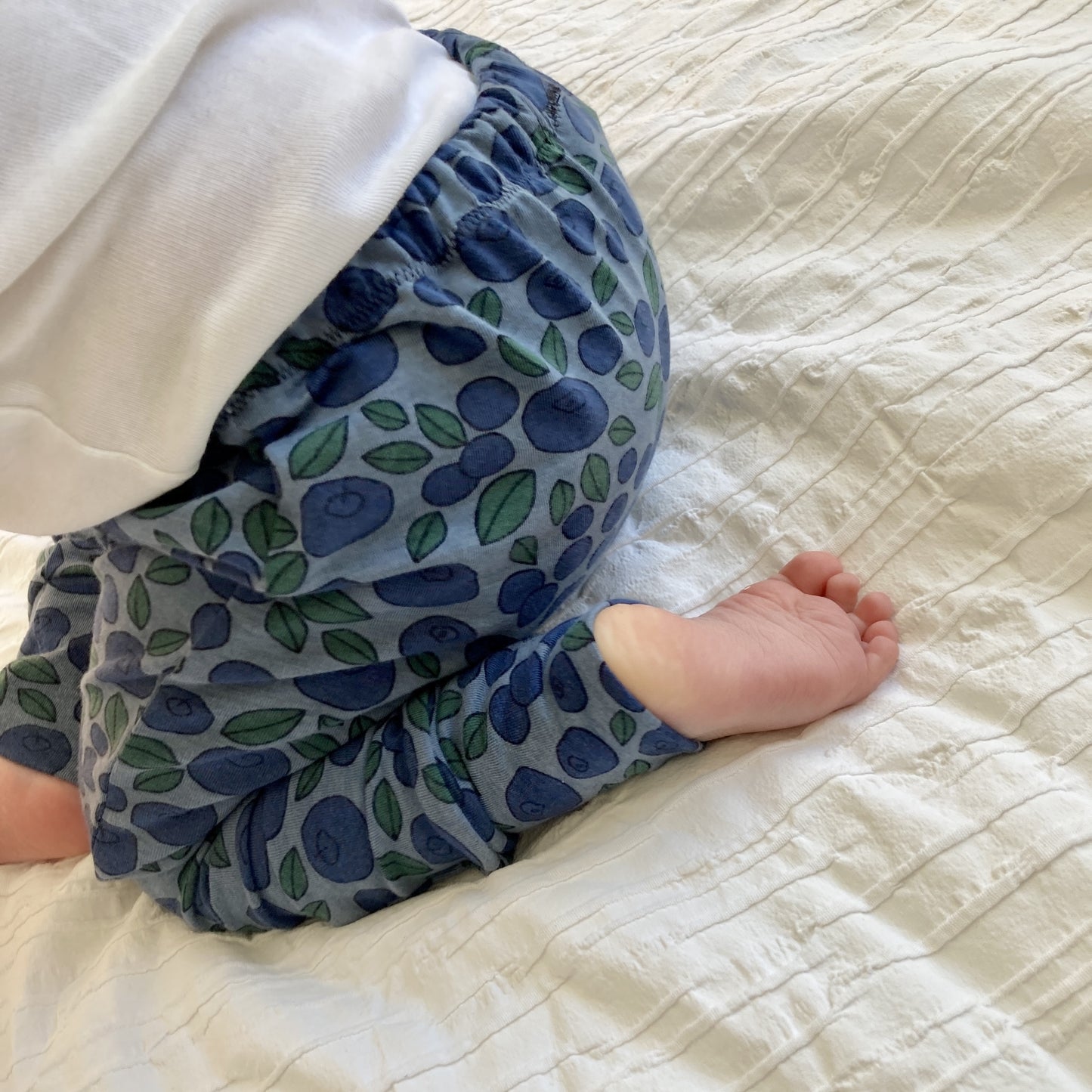 KJF Clothing Organic Leggings Blueberries 1