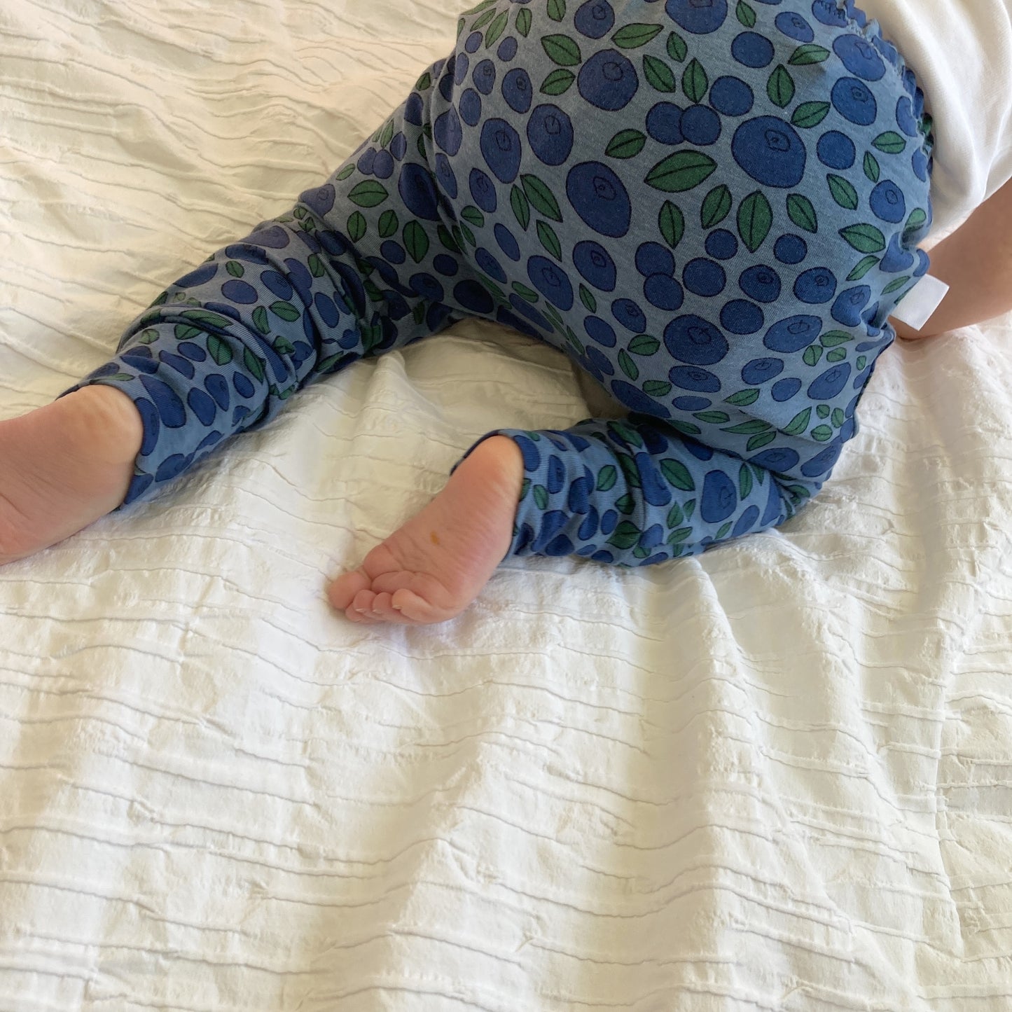 KJF Clothing Organic Leggings Blueberries 2
