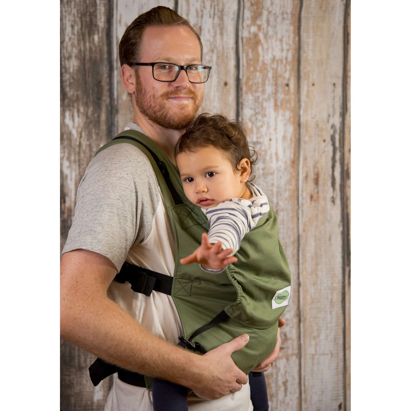 KahuBaby Toddler Carrier Moss Green