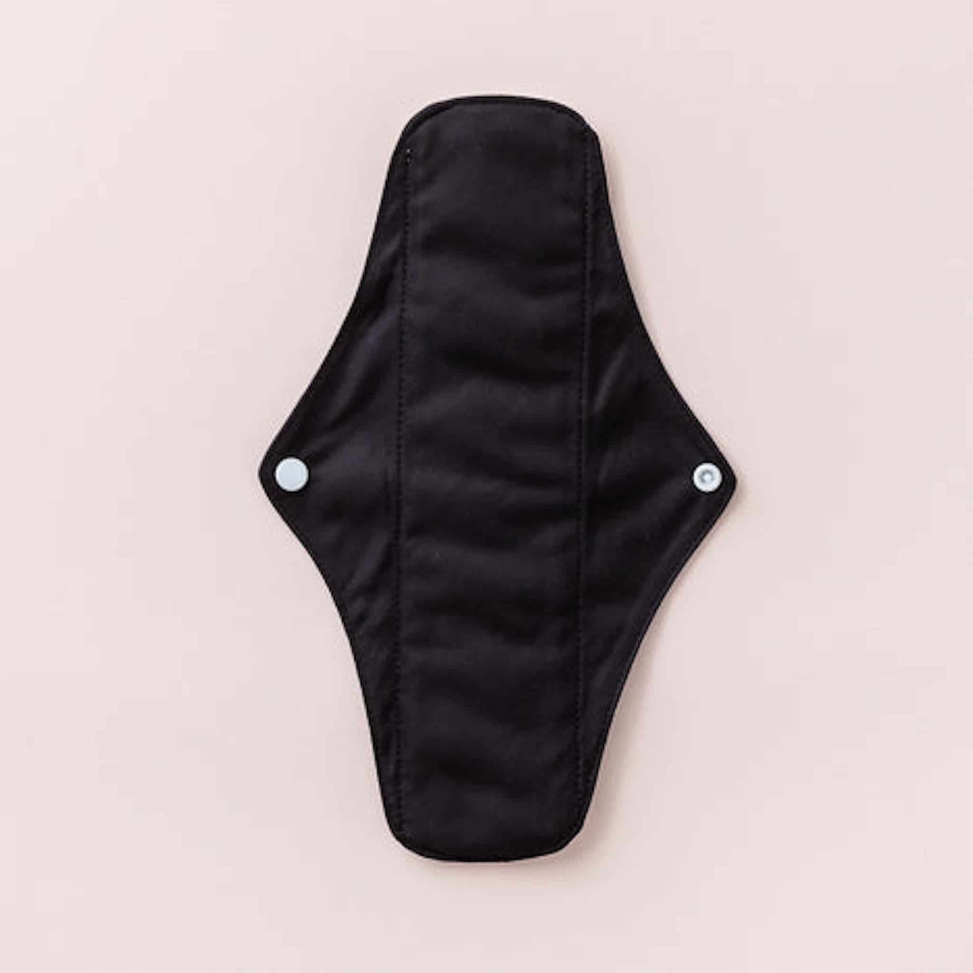 LittleLamb Cloth Night Sanitary Pad Black