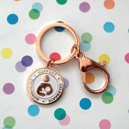 T & Belle Breastfeeding Keyring