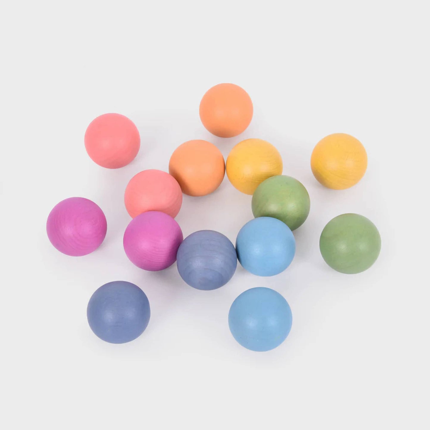 TickiT Rainbow Wooden Balls