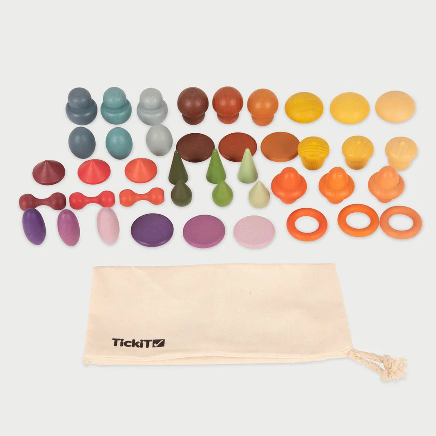 TickiT Wooden Treasures Taster Set