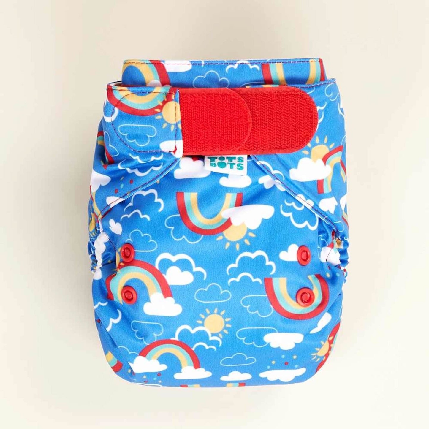 Tots Bots EasyFit STAR Nappy Rainbow Skies