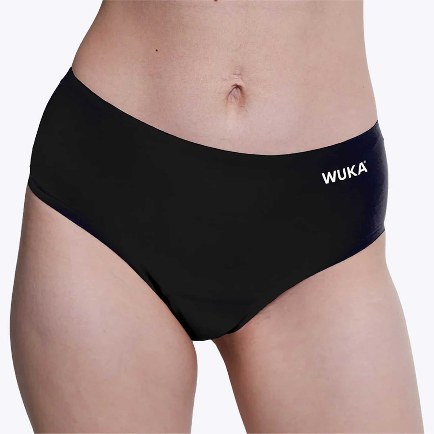 Wuka Stretch Seamless Midi Brief Medium Flow Period Pants