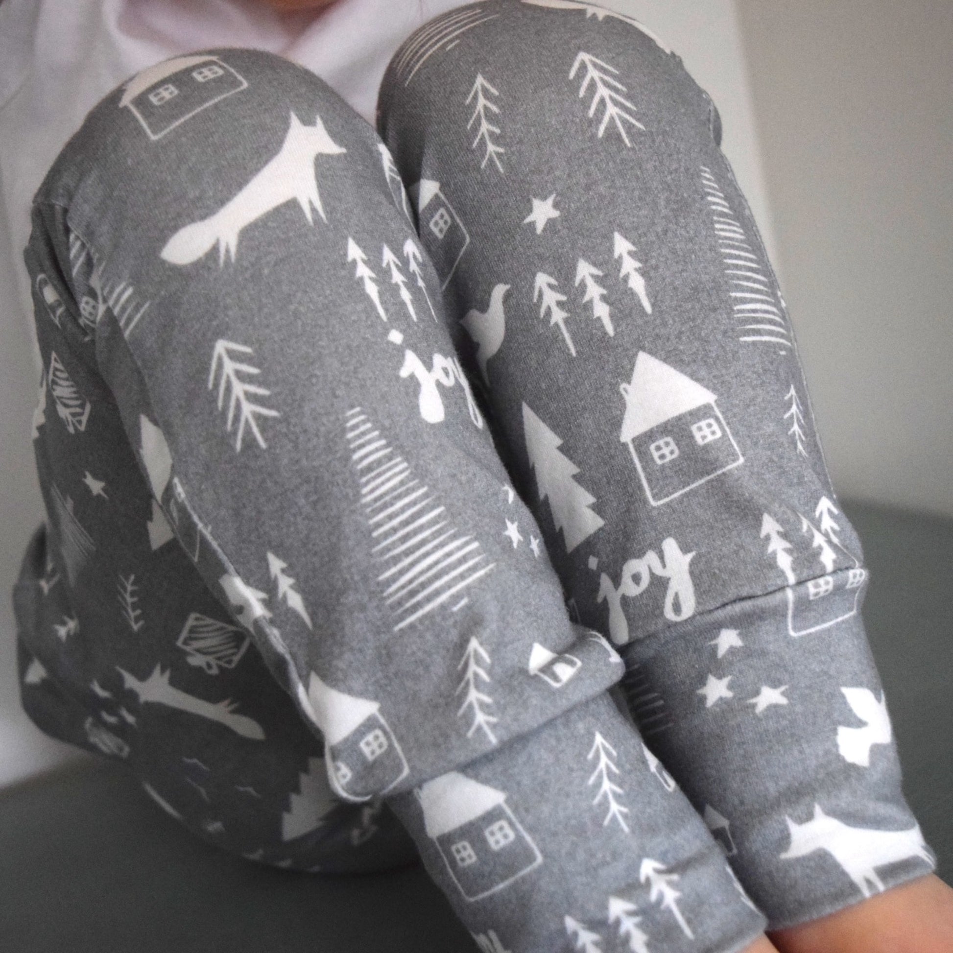 KJF Clothing Organic Leggings Winter Woodland