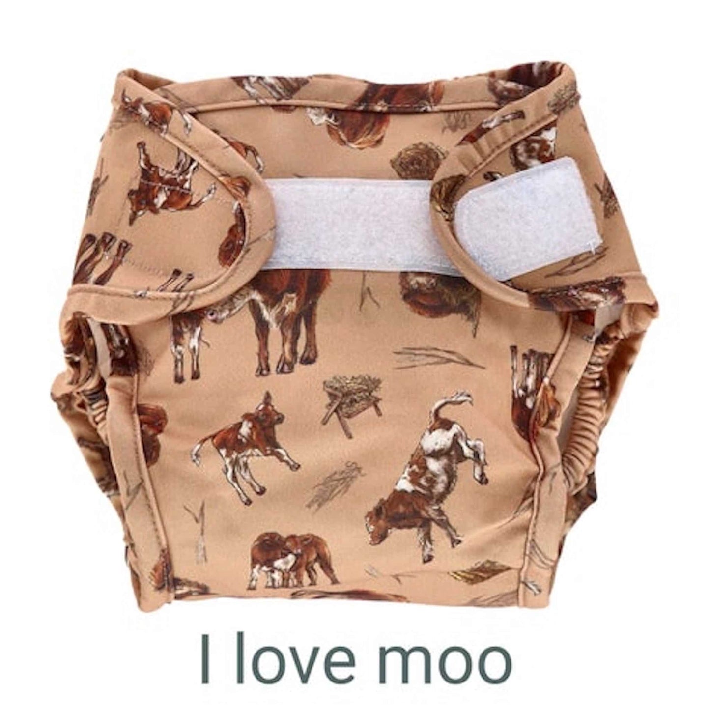 LittleLamb Wrap Size 2 I Love Moo