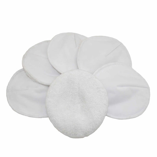 MuslinZ Bamboo Cotton Terry Nursing Breast Pads