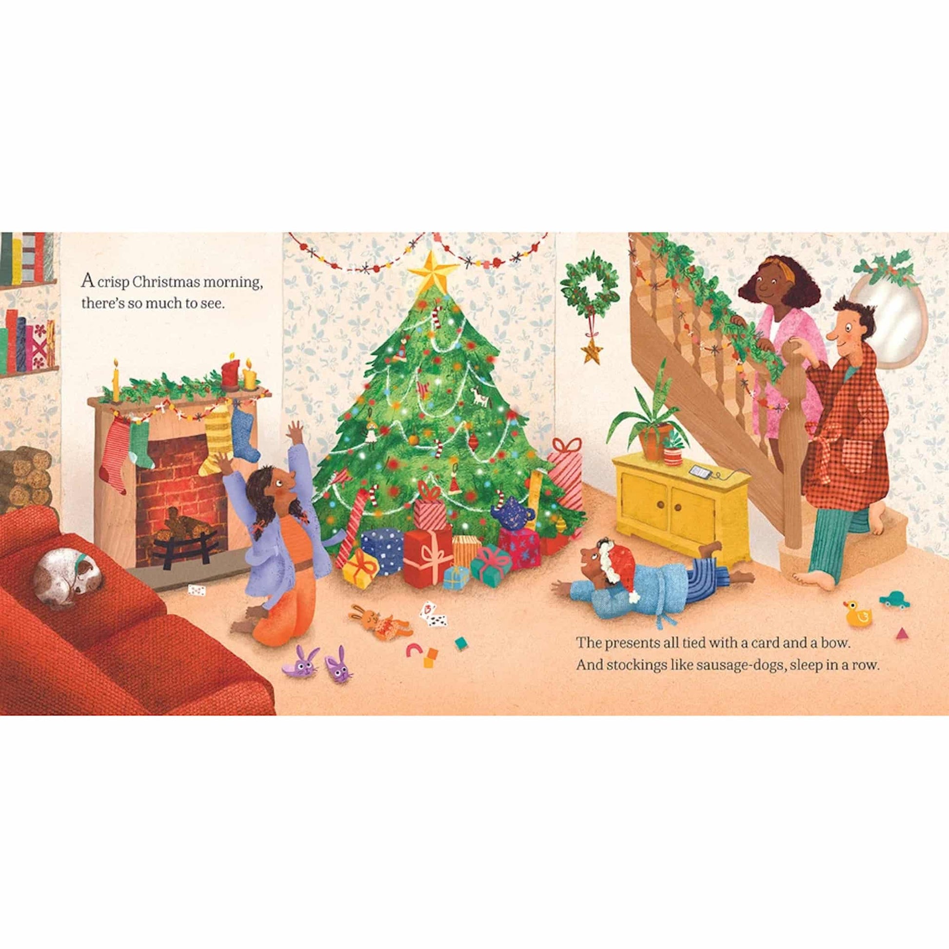 Uclan Publishing A Family Christmas Inside1