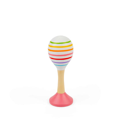Bigjigs Junior Maraca Stripe Red