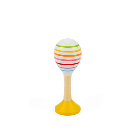 Bigjigs Junior Maraca Stripe Yellow