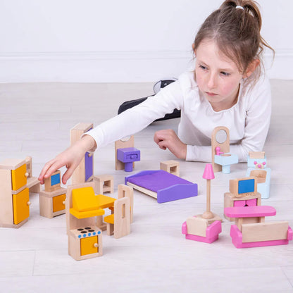 Bigjigs Dolls Furniture Play