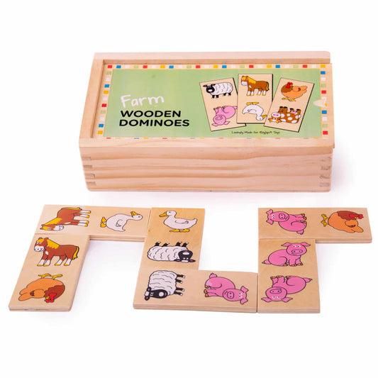 Bigjigs Farm Dominoes