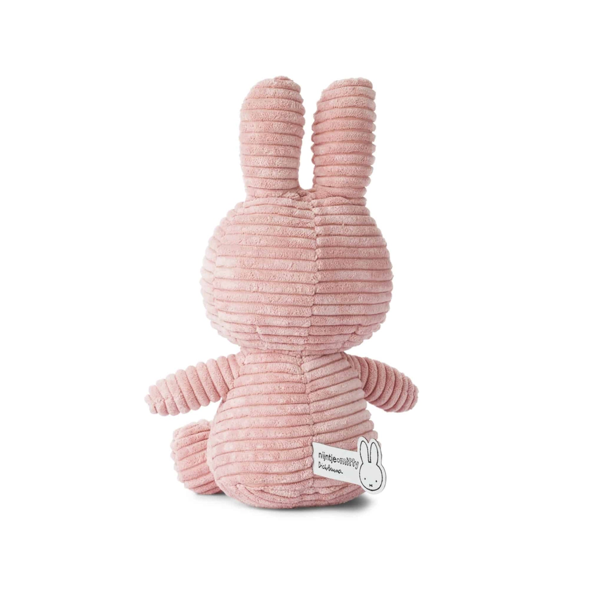 Miffy Corduroy Eco Teddy Pink Back