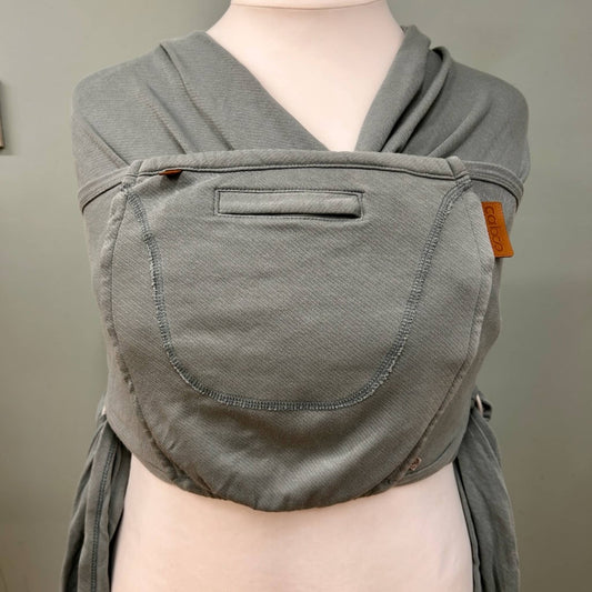 Close Caboo Organic Cotton Baby Carrier 04 Teal