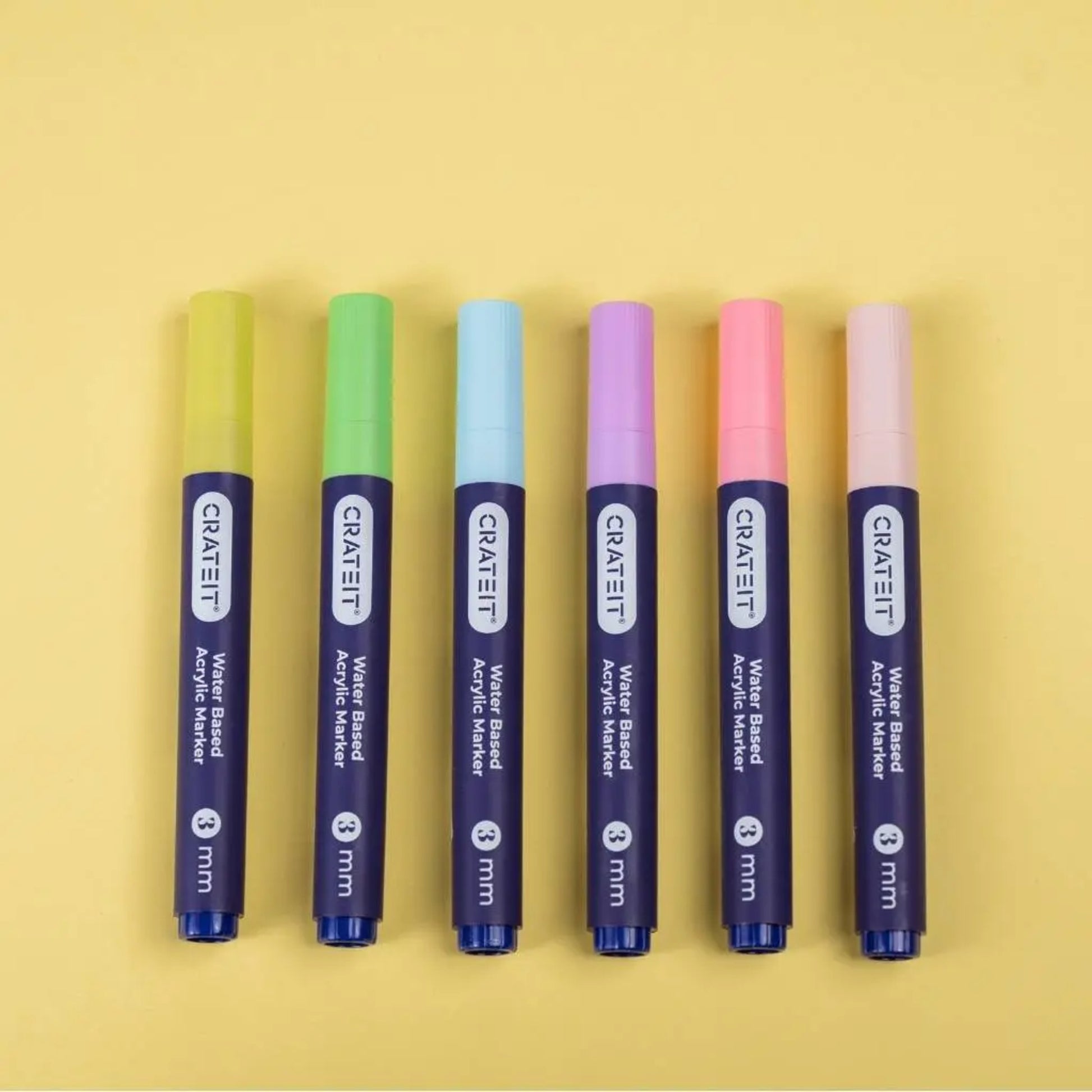 Crateit Markers Pastel Colours