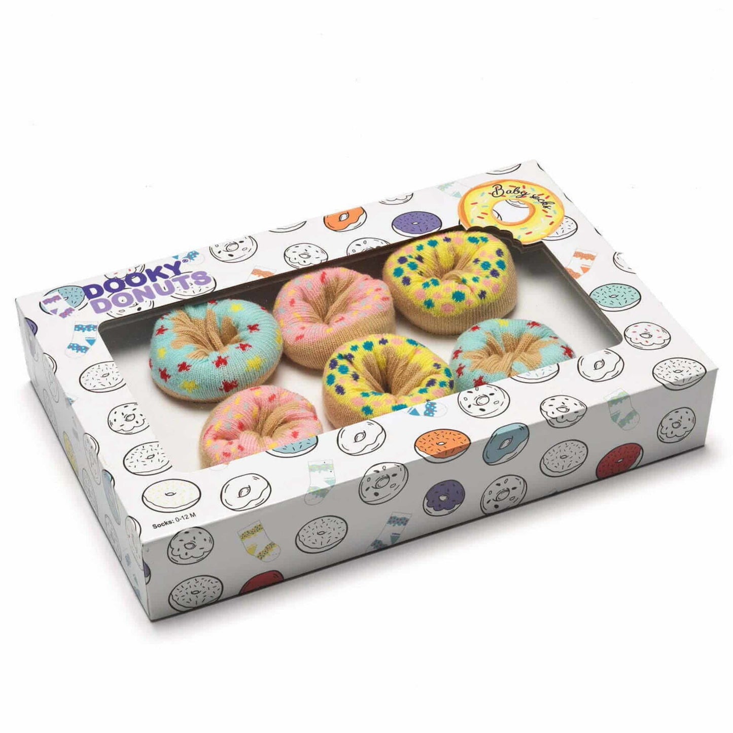 Dooky Donut Socks Tutti Frutti Box