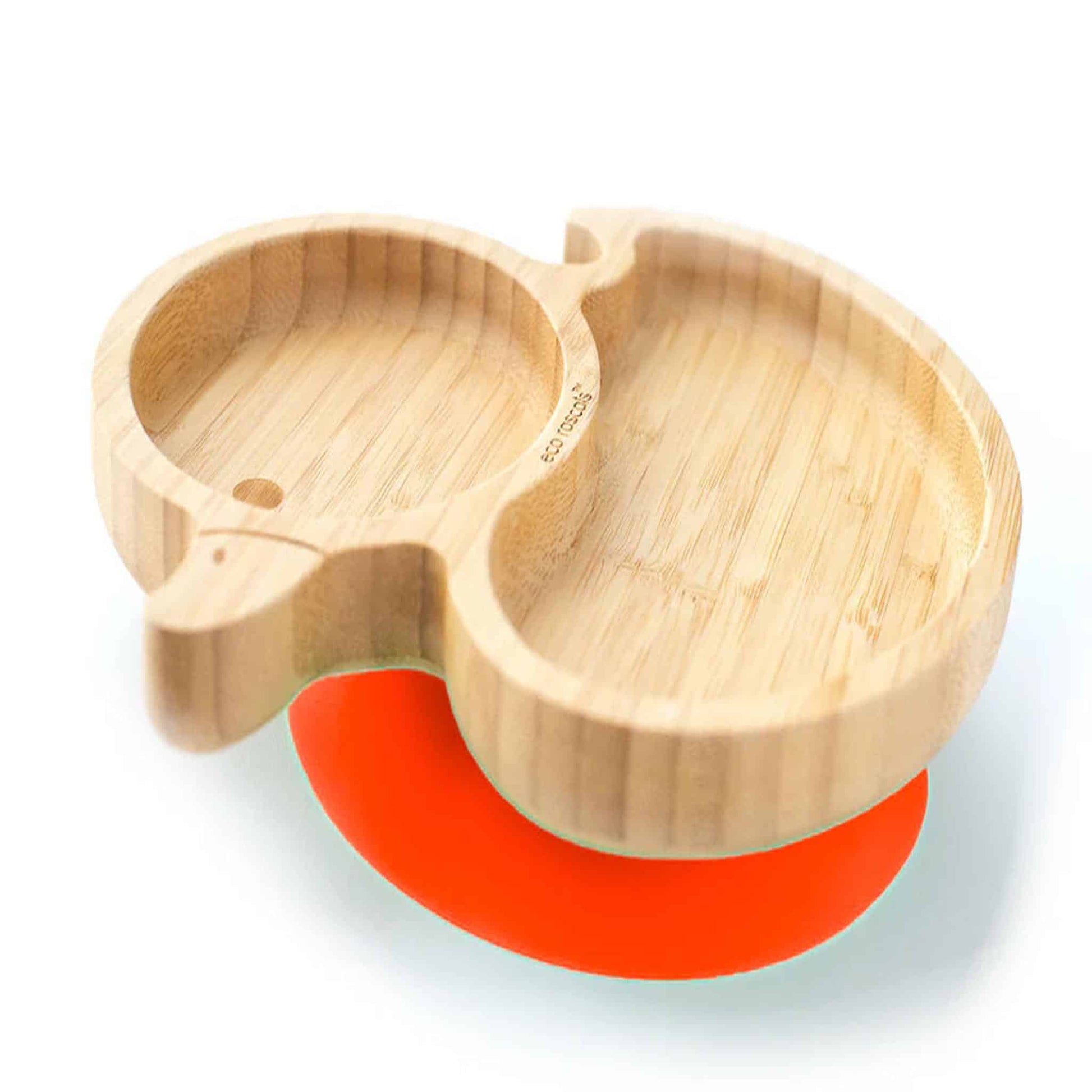 Eco Rascals Bamboo Duck Plate Suction
