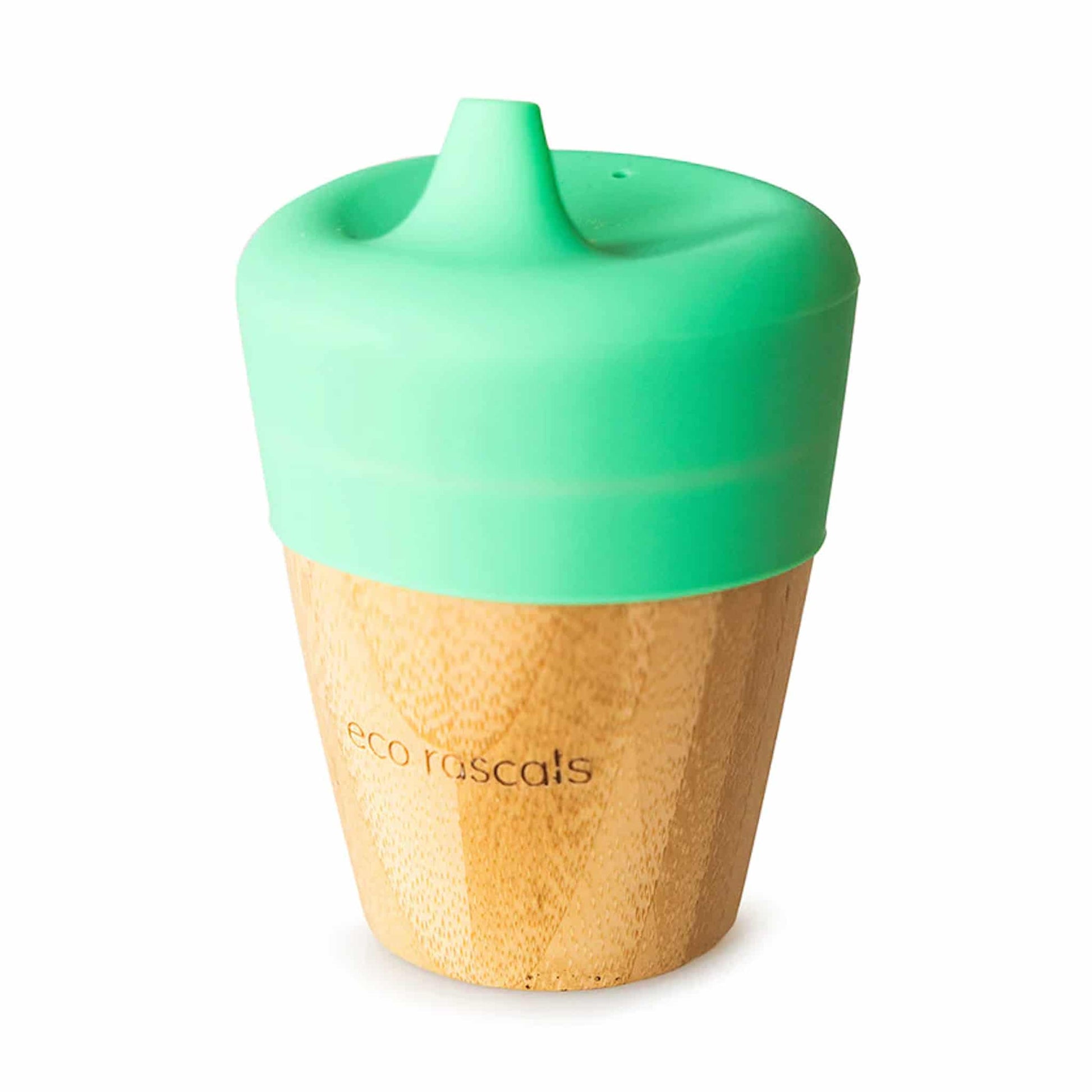 Eco Rascals Bamboo Sippy Cup Green