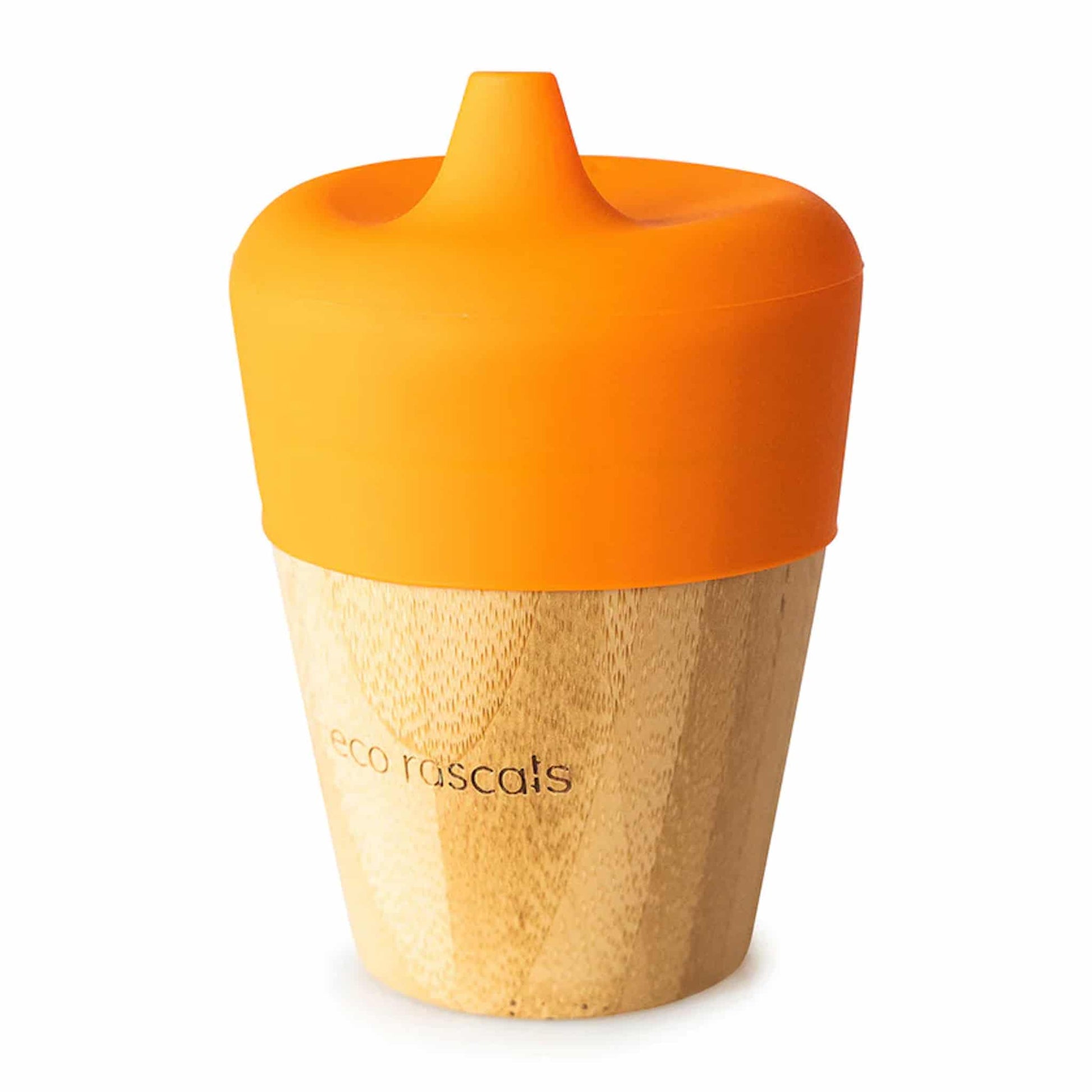 Eco Rascals Bamboo Sippy Cup Orange