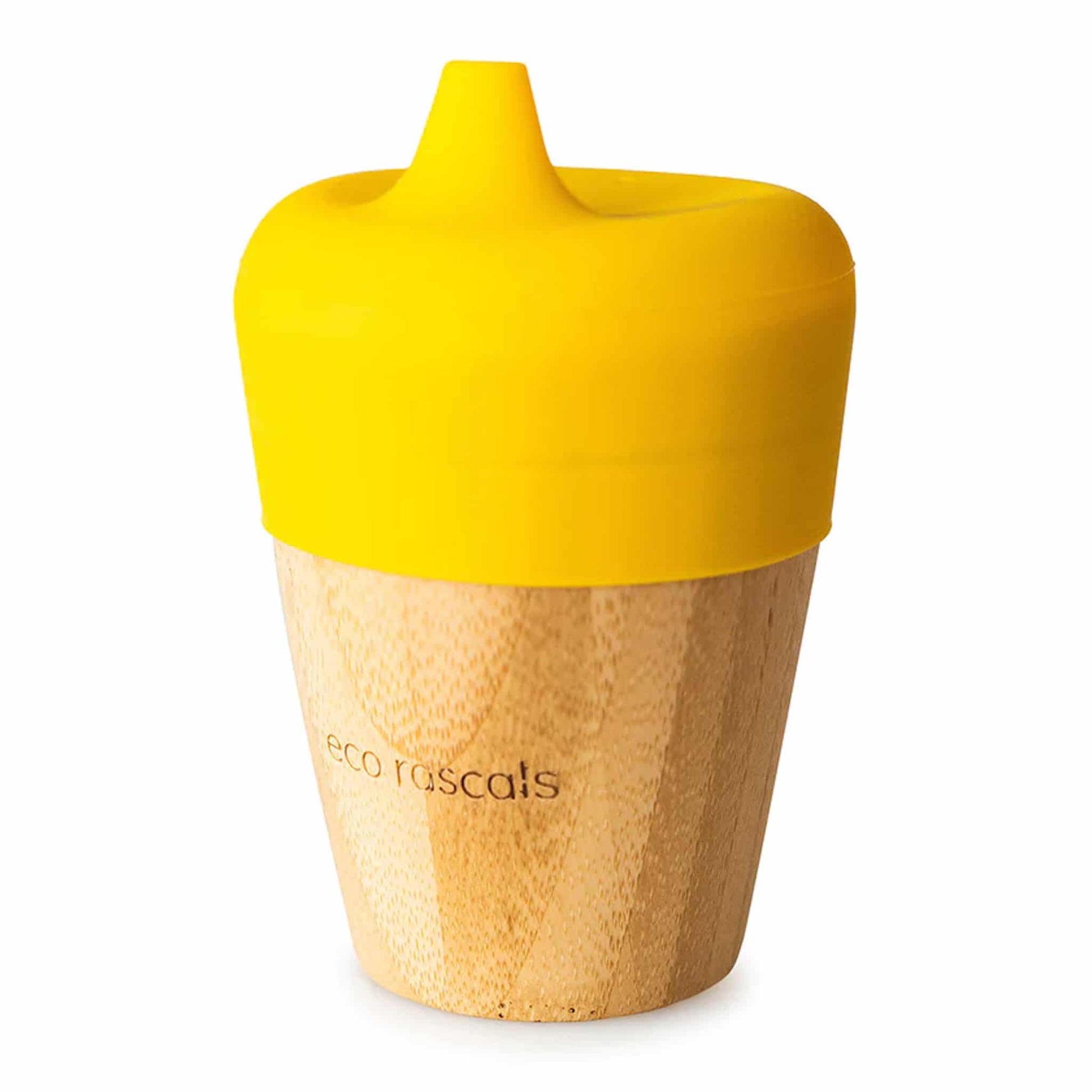 Eco Rascals Bamboo Sippy Cup Yellow