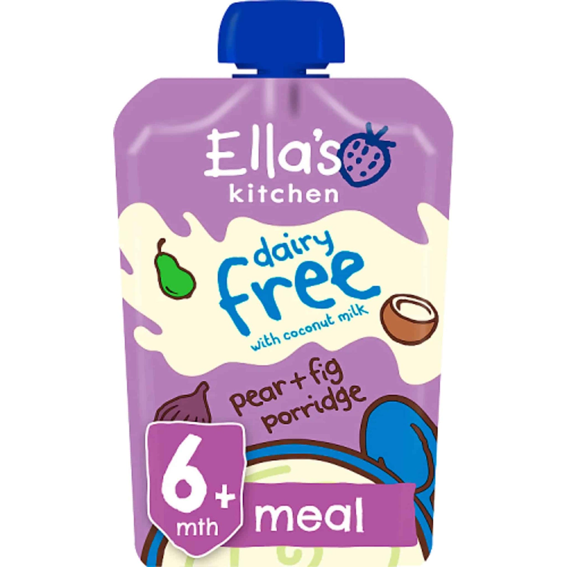 Ella's Kitchen Dairy Free Pear & Fig Porridge