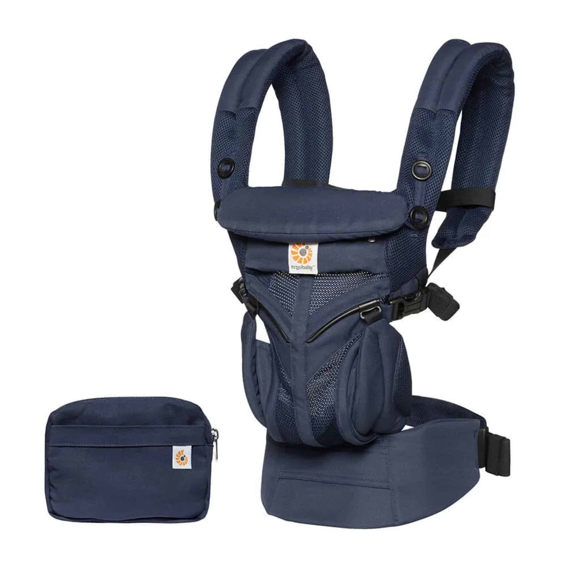 Ergobaby Omni Classic (Formally Omni360) All in One Baby Carrier Mesh Midnight Blue