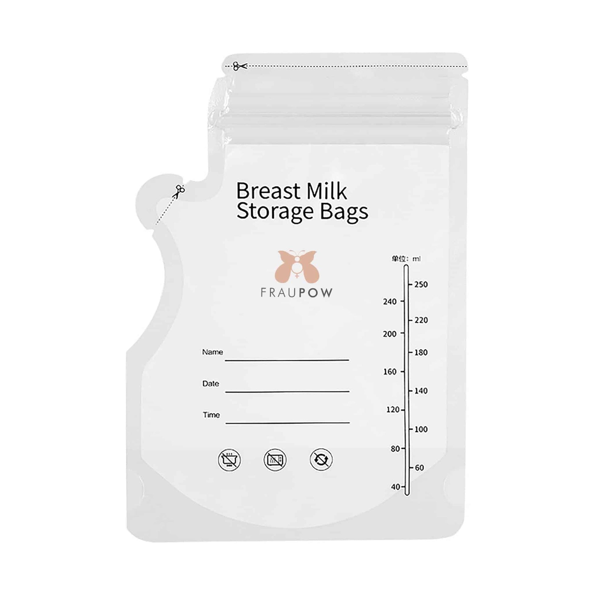 Fraupow Breast Milk Storage Bags