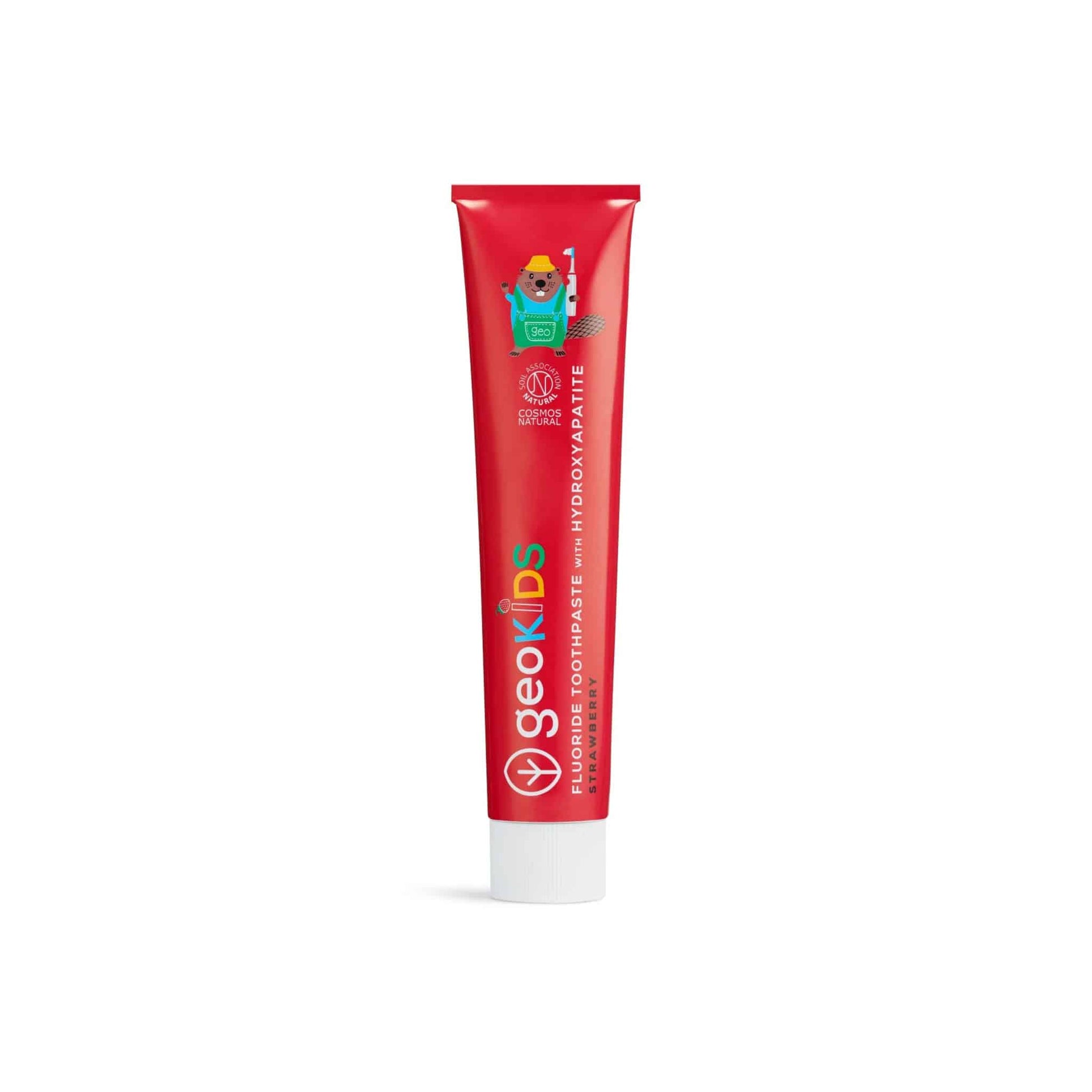 Georganics Fluoride Toothpaste Strawberry