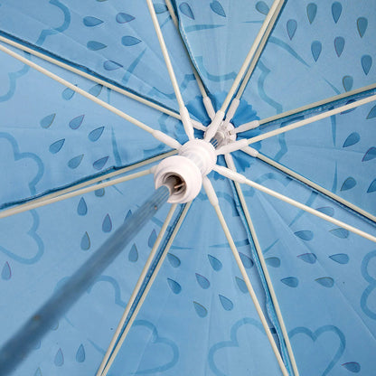 Grass and Air Colouring Changing Umbrella Baby Blue Inside