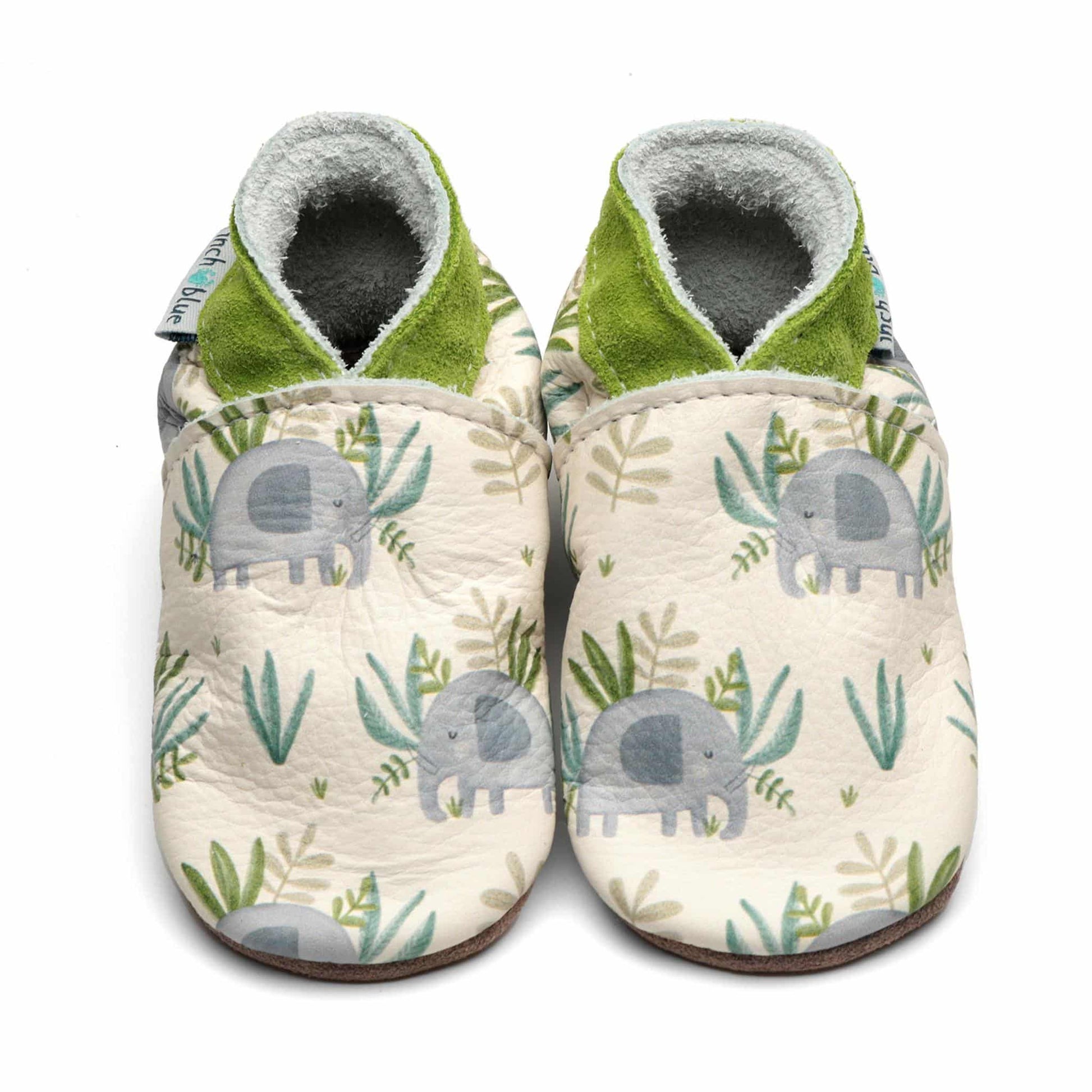 Inch Blue Soft Leather Shoes Elephant (Heffalump)