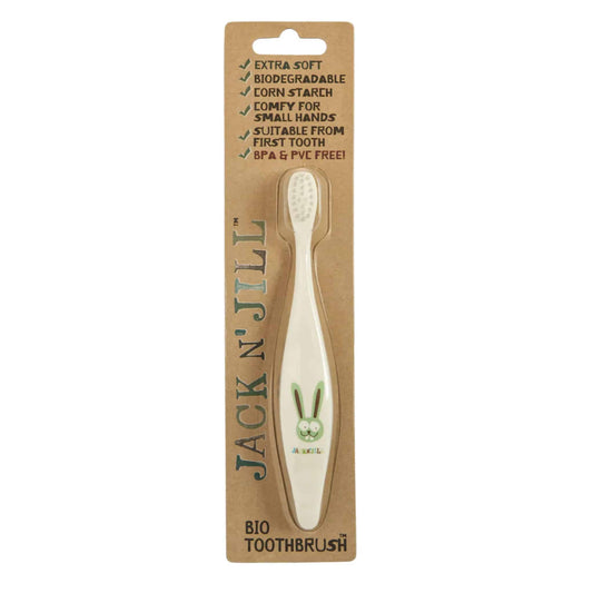 Jack N' Jill Baby & Child Cornstarch Toothbrush Bunny