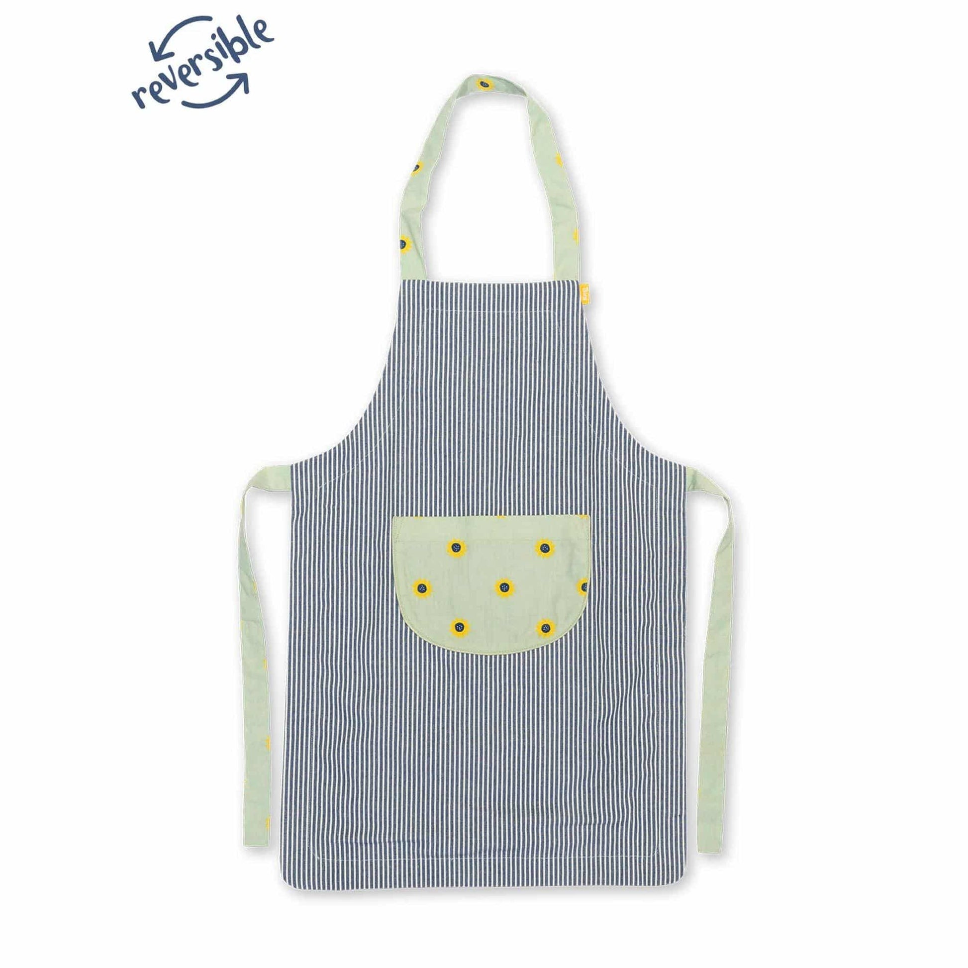 Kite Sunflower Dot Apron Side 2