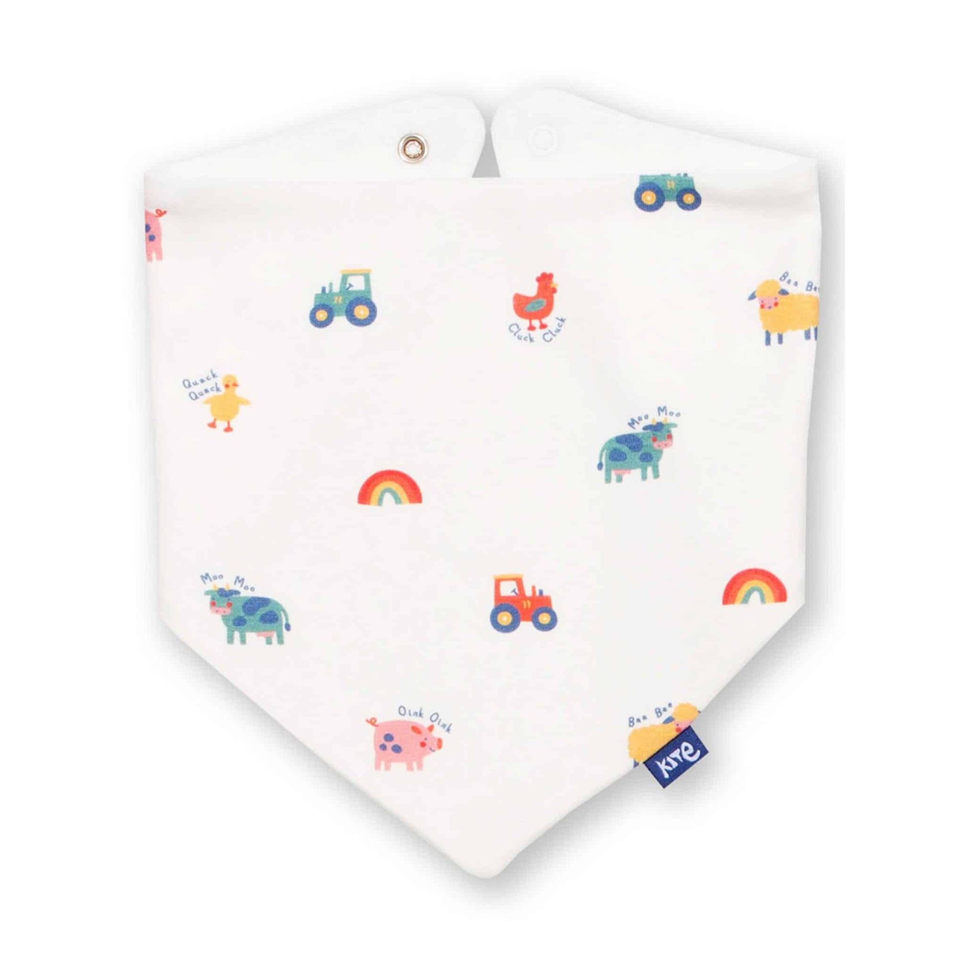 Kite Bandana Bib Old MacDonald