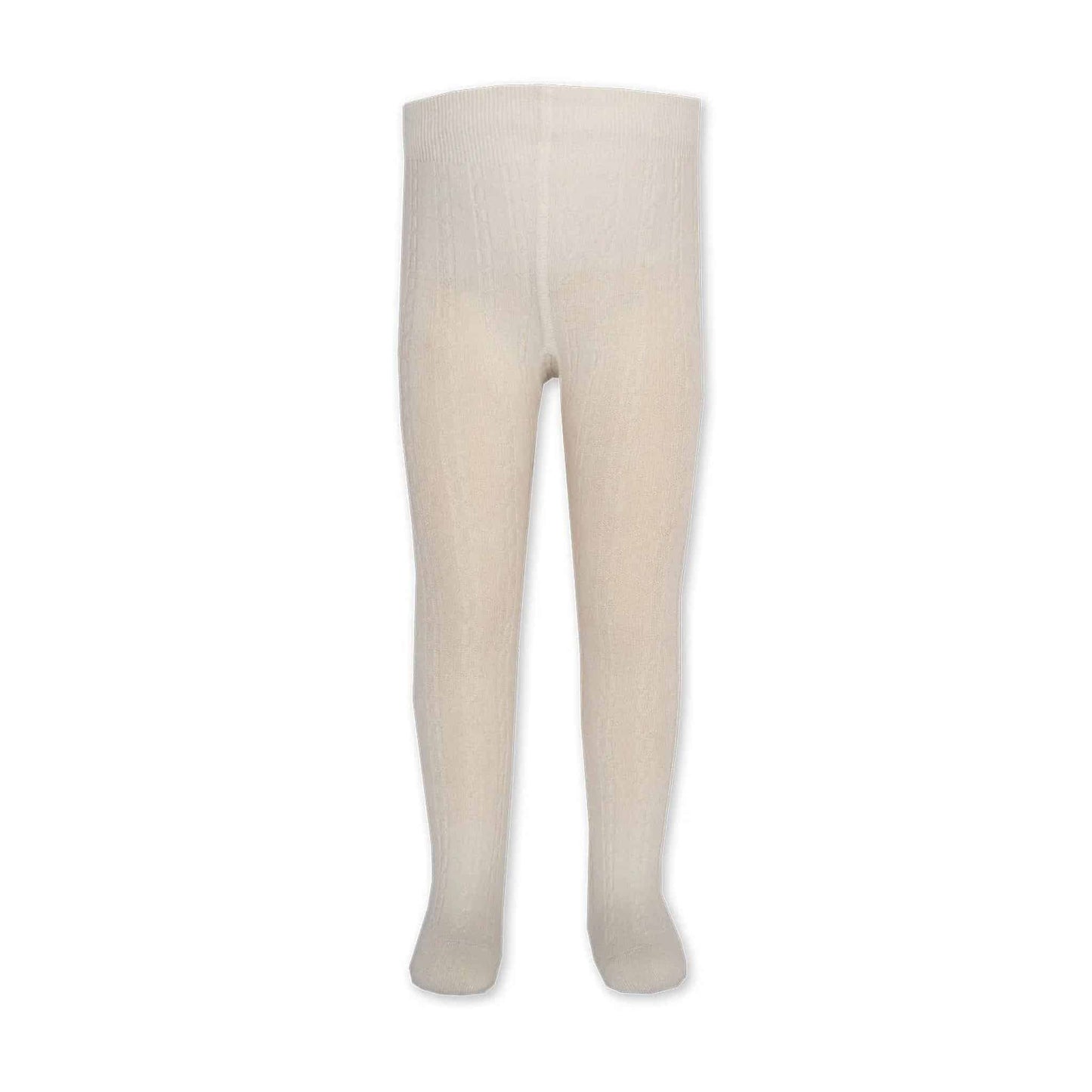 Kite Cable Knit Tights Cream