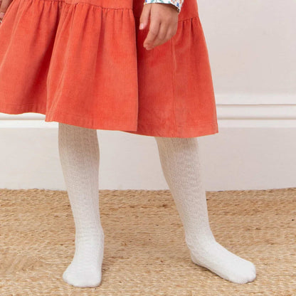 Kite Cable Knit Tights Off White Lifestyle