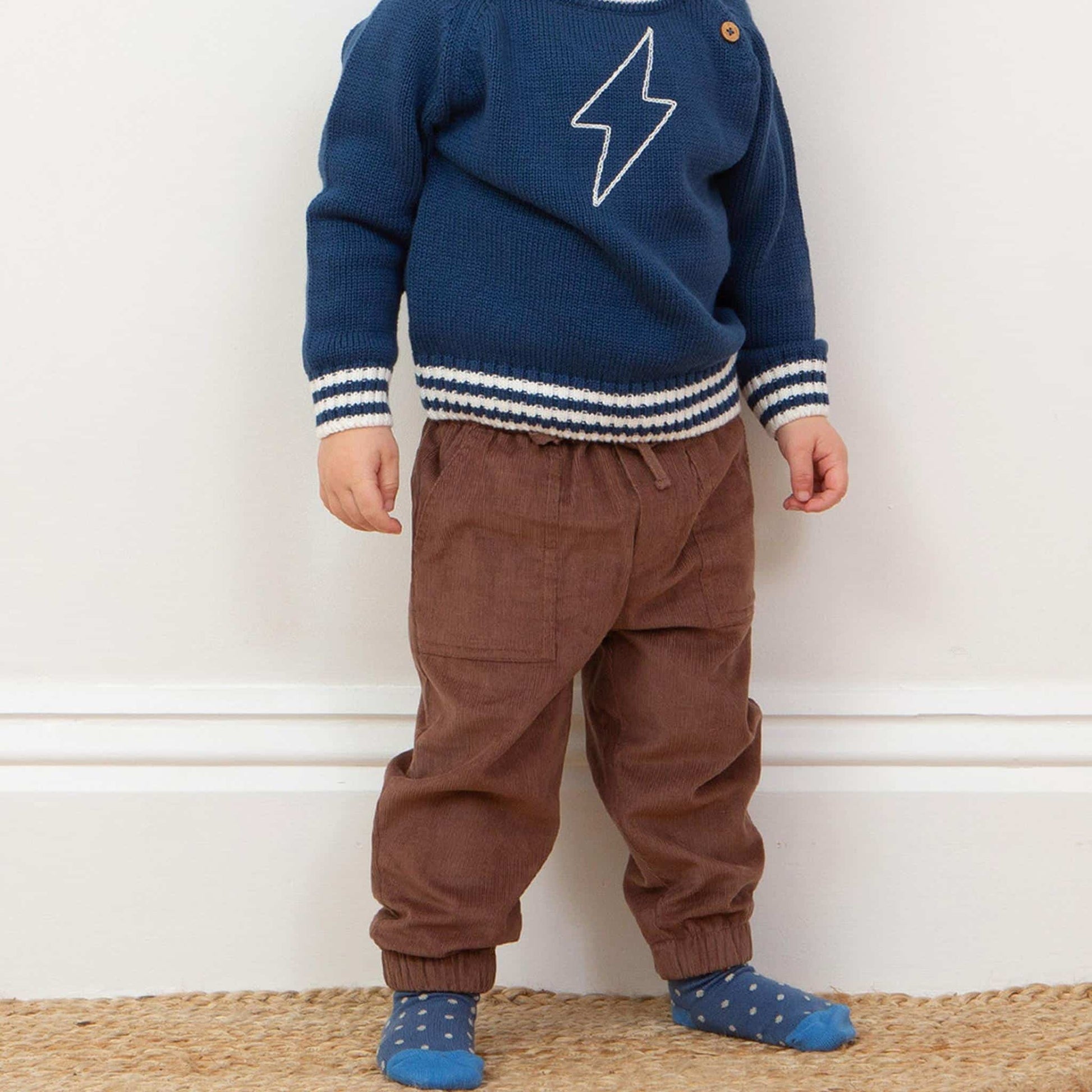 Kite Cosy Cords Pull Ons Mocha Lifestyle