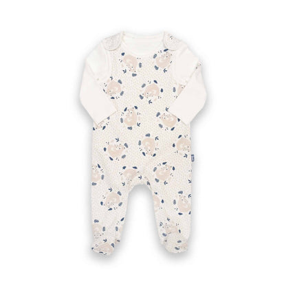 Kite Dungarees set Snuggle Bear Front