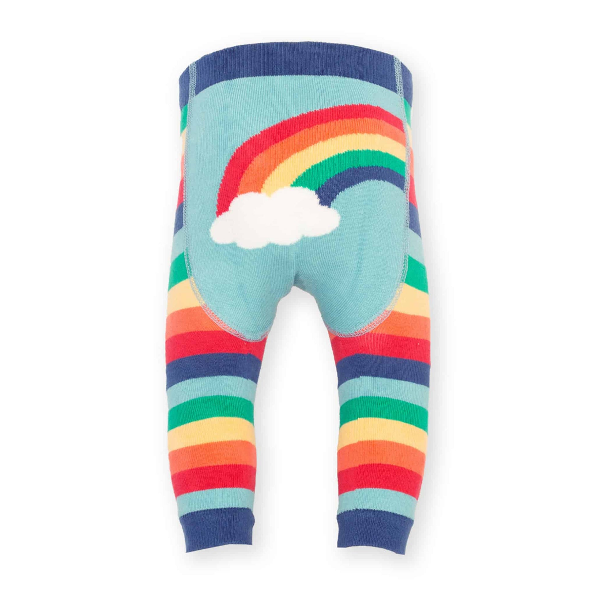 Kite Knit Leggings Rainbow Cloud Back