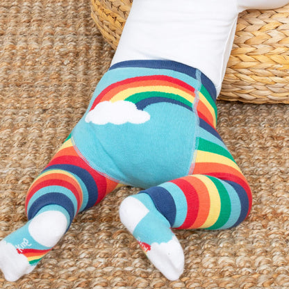 Kite Knit Leggings Rainbow Cloud Lifestyle
