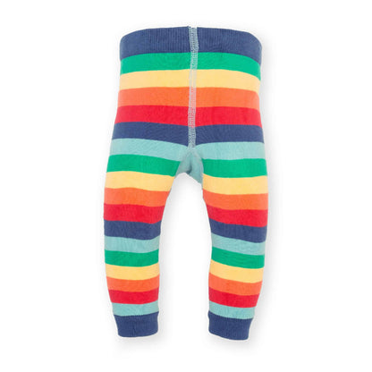 Kite Knit Leggings Rainbow Cloud Front
