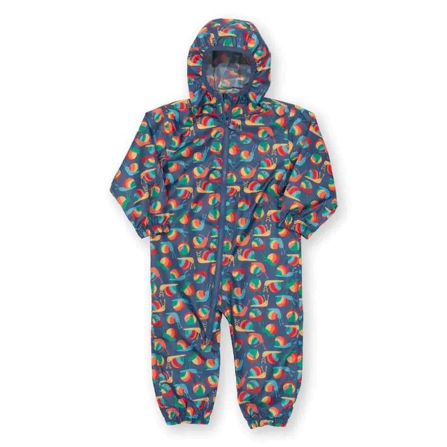 Kite Puddle Suit Rainbow Snail Front