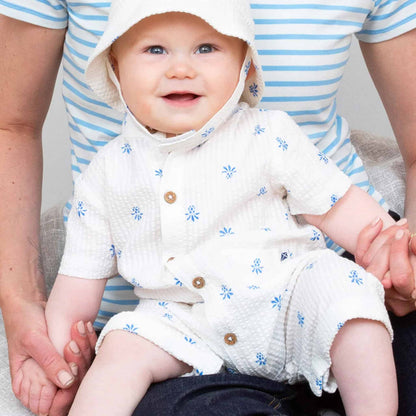 Kite Pineapple Polka Romper Lifestyle