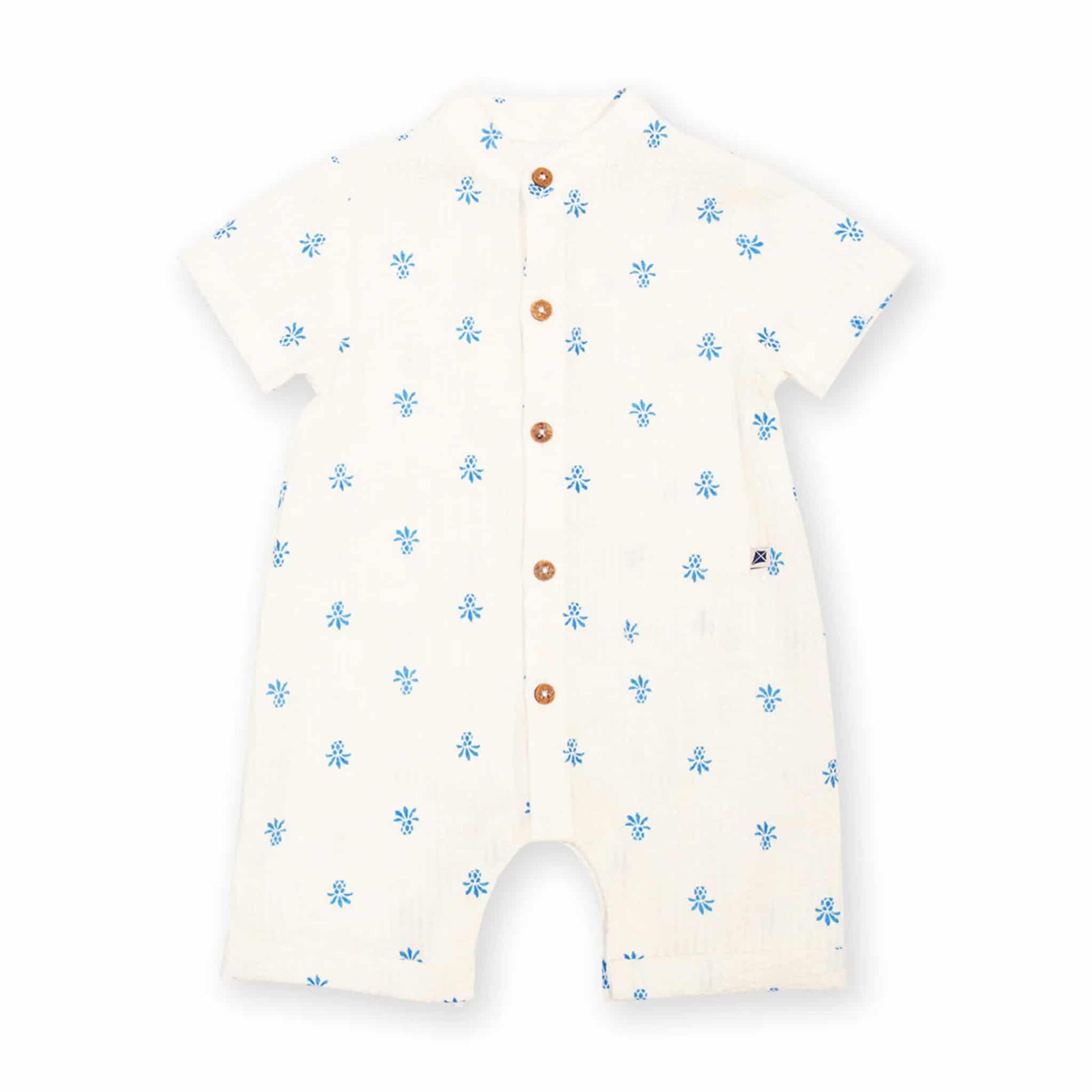 Kite Pineapple Polka Romper