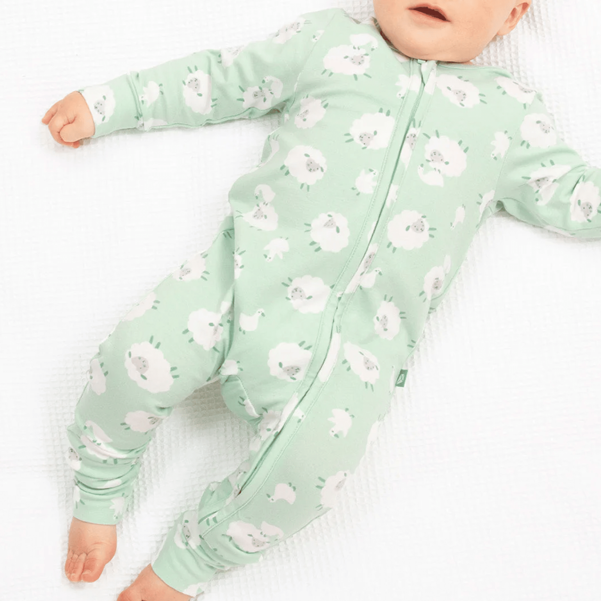 Kite Sleepsuit Baa Baa Quack Sleepsuit Lifestyle