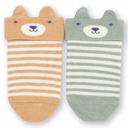 Kite Baby Socks 2 Pack Baby Bear