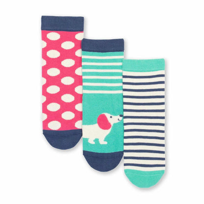 Kite Socks 3 Pack Flora