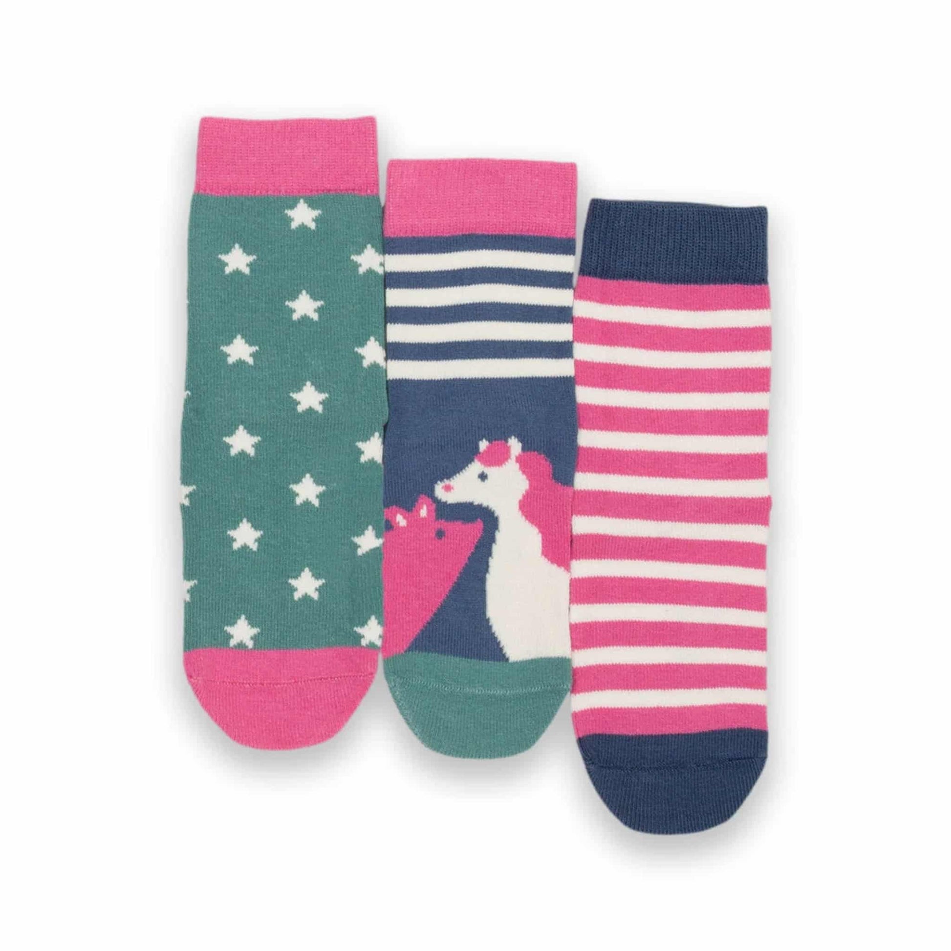 Kite Socks 3 Pack Pig Pannage