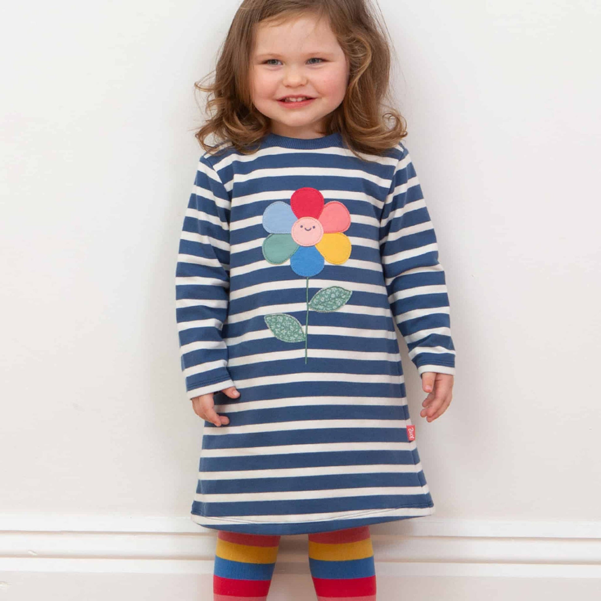 Kite Fab Flower Sweater Dress Lifestyle