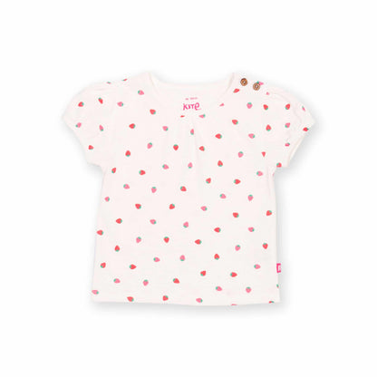 Kite Short sleeve T-Shirt Strawberry Dot